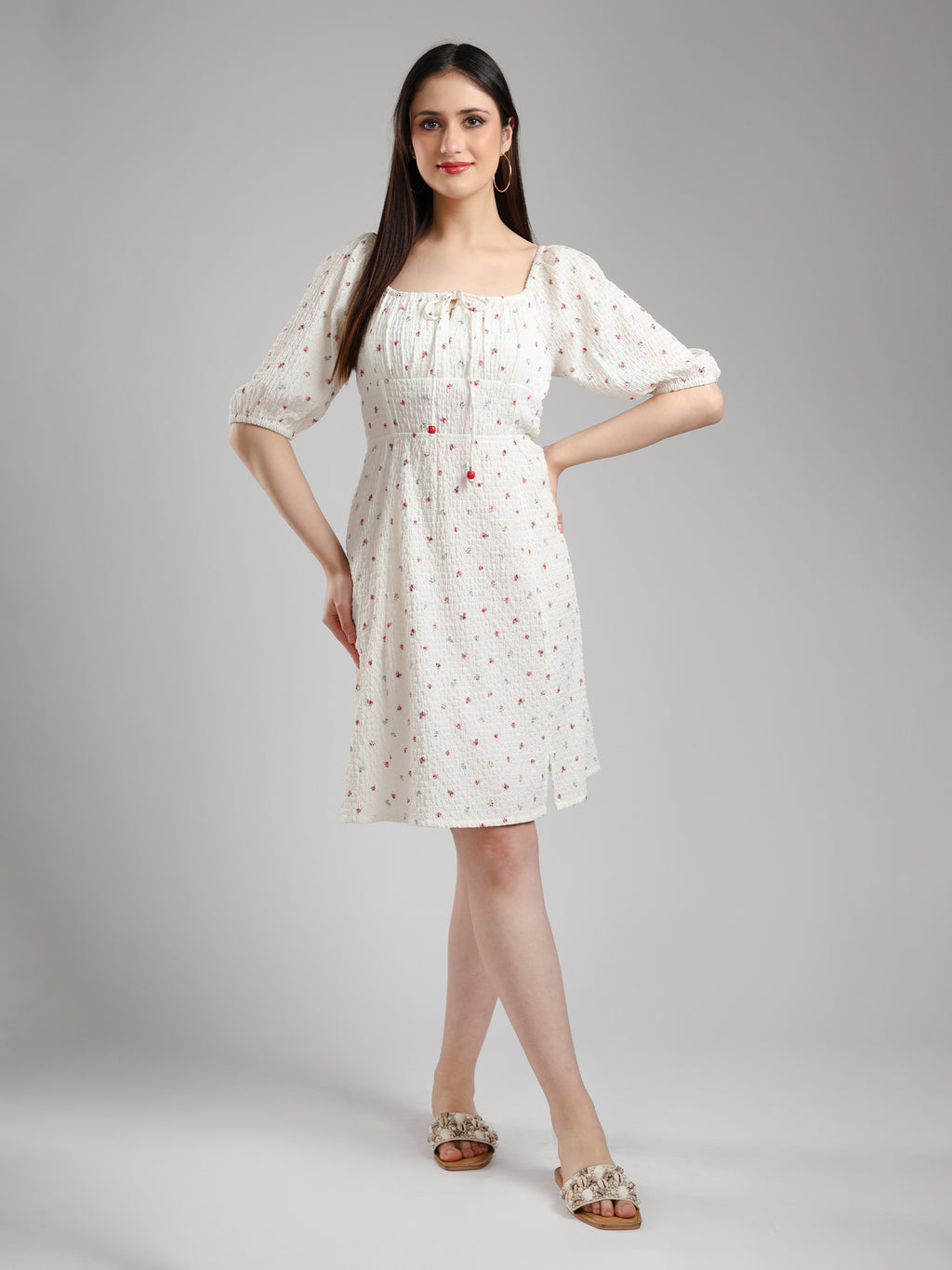 Lara Floral Printed Dress
