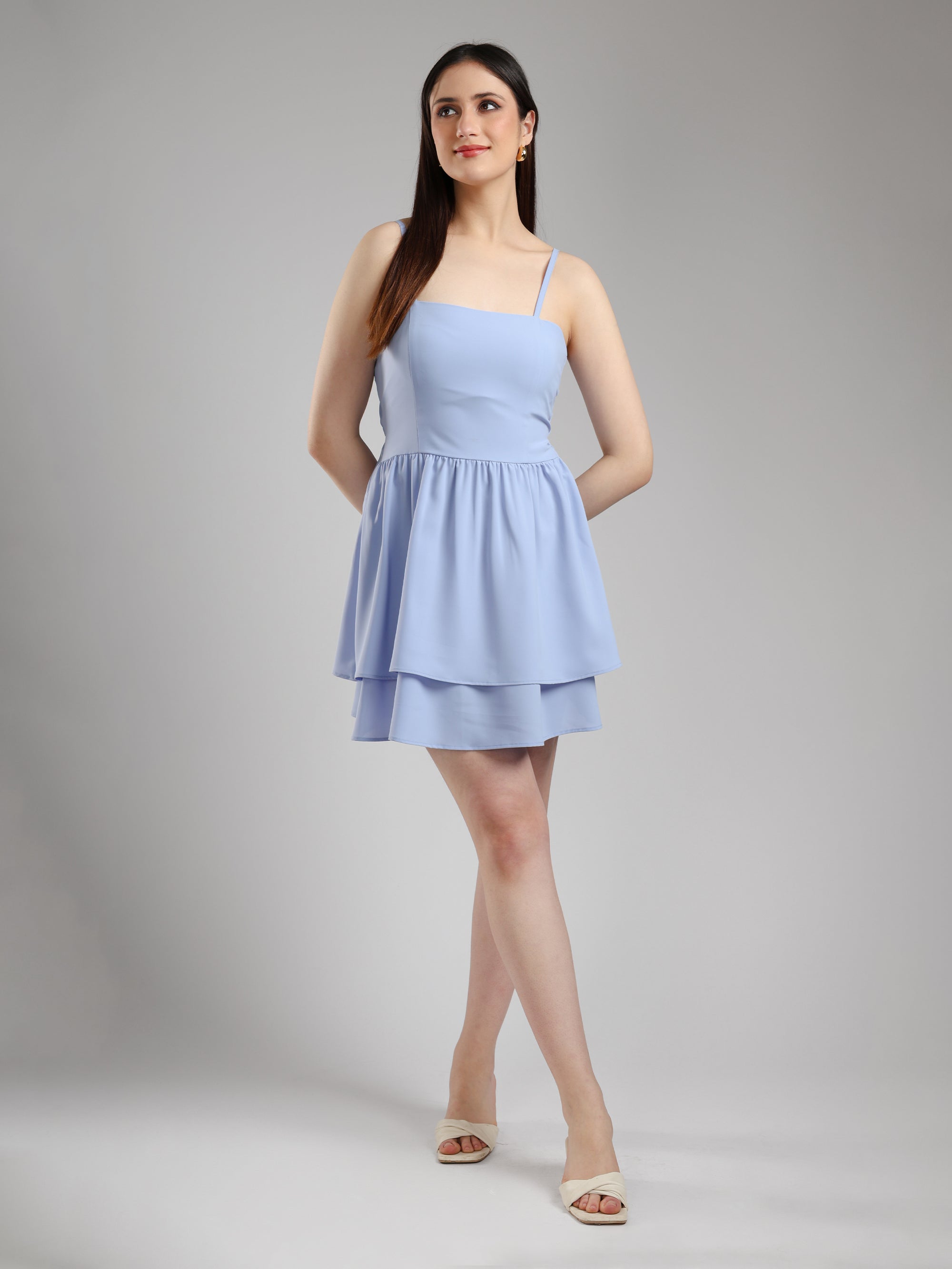 Orlina Layered Mini Dress