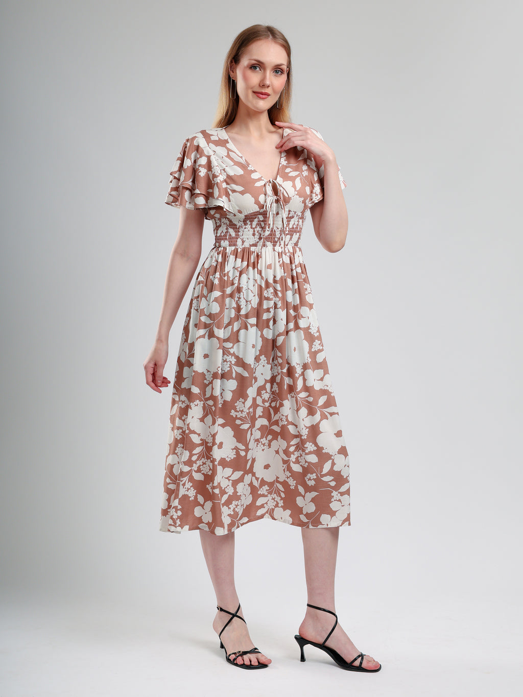 Cory Edge Garden muse dress- Floral printed