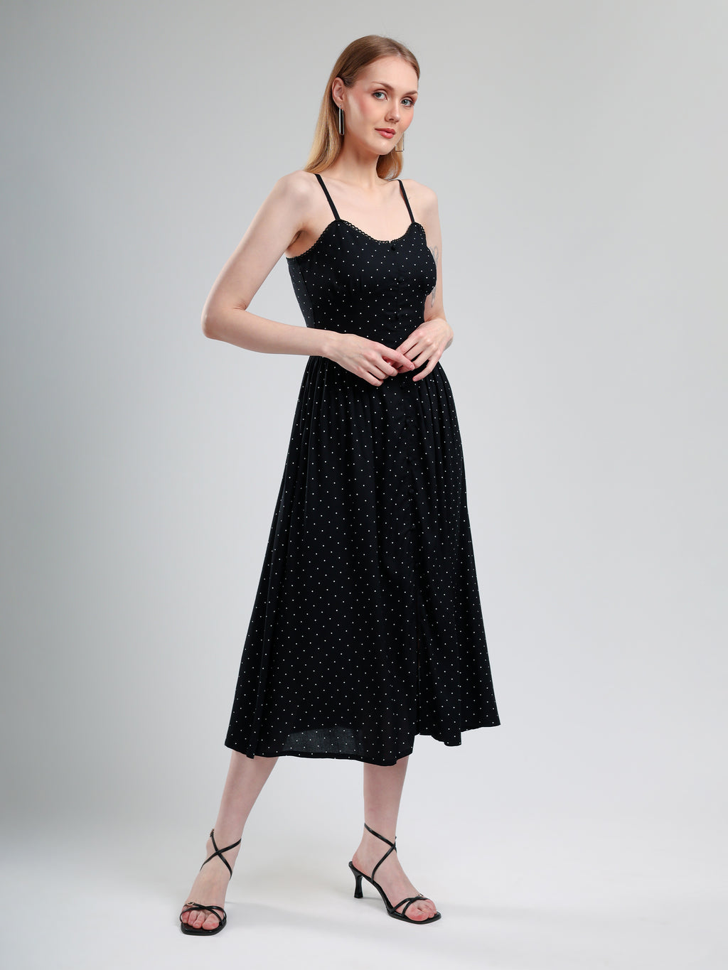 Cory Edge Amara day dress- Polka Dot