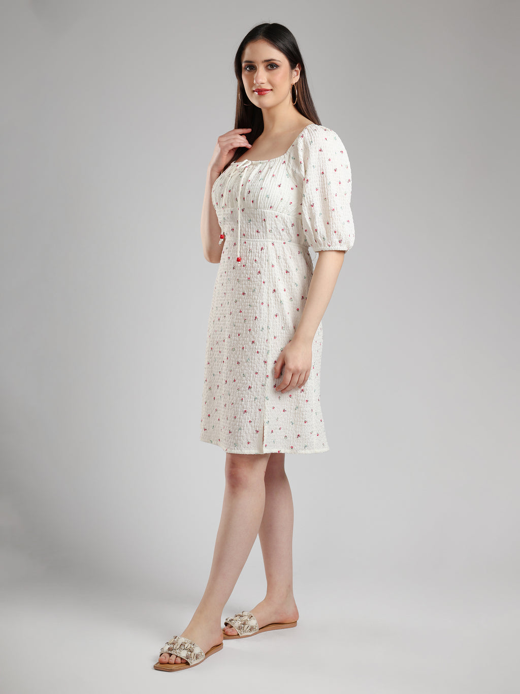Lara Floral Printed Dress