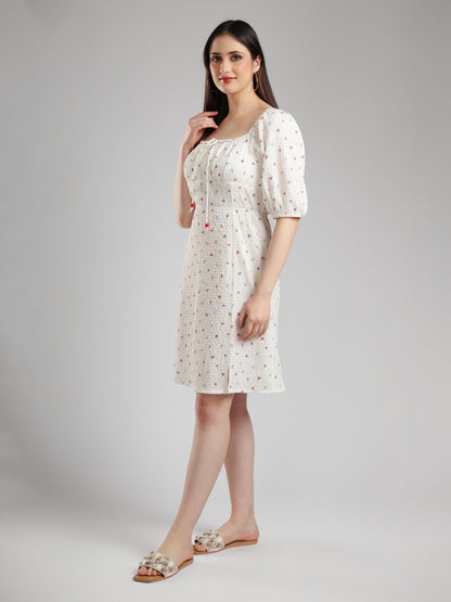 Lara Floral Printed Dress