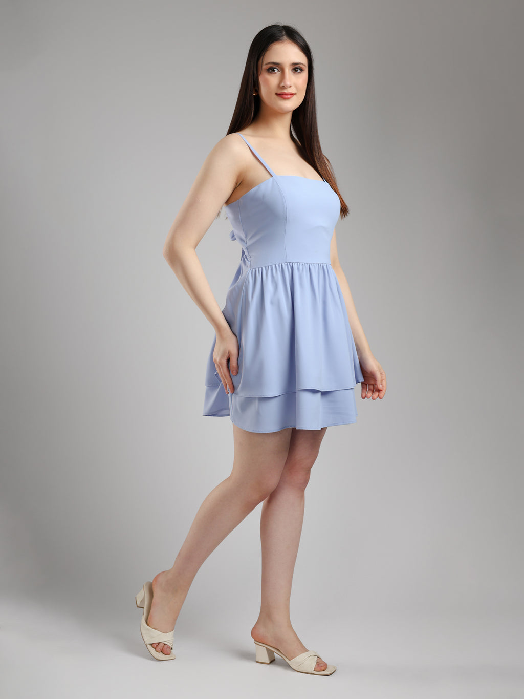Orlina Layered Mini Dress