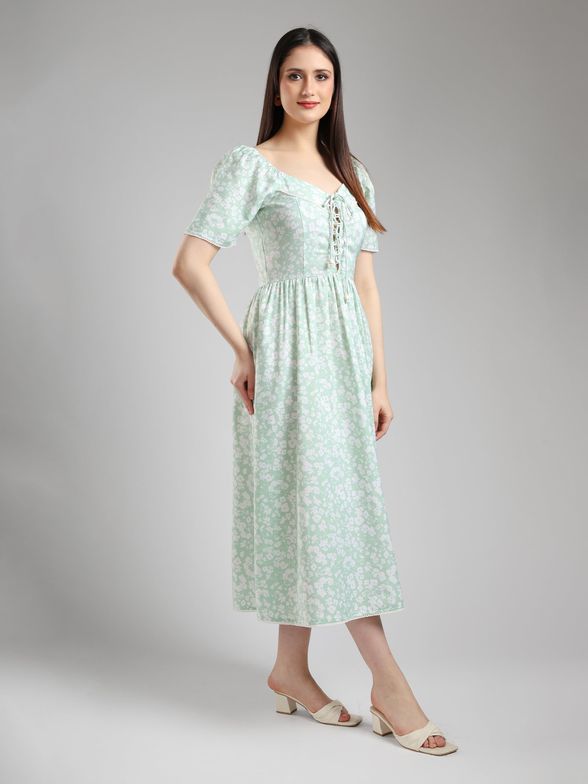 Miraya Floral Dress