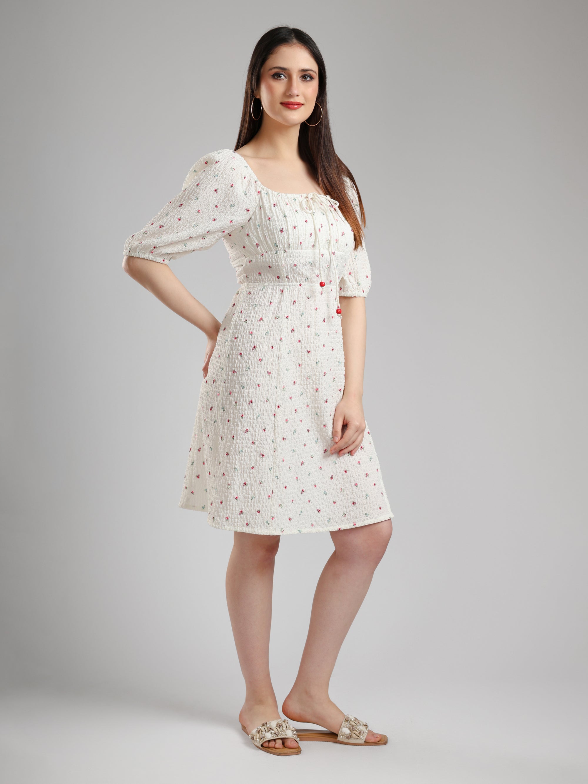 Lara Floral Printed Dress