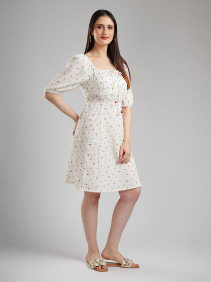 Lara Floral Printed Dress