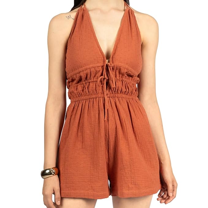 CORY EDGE Women Style Fitted Sleeveless Jumpsuit