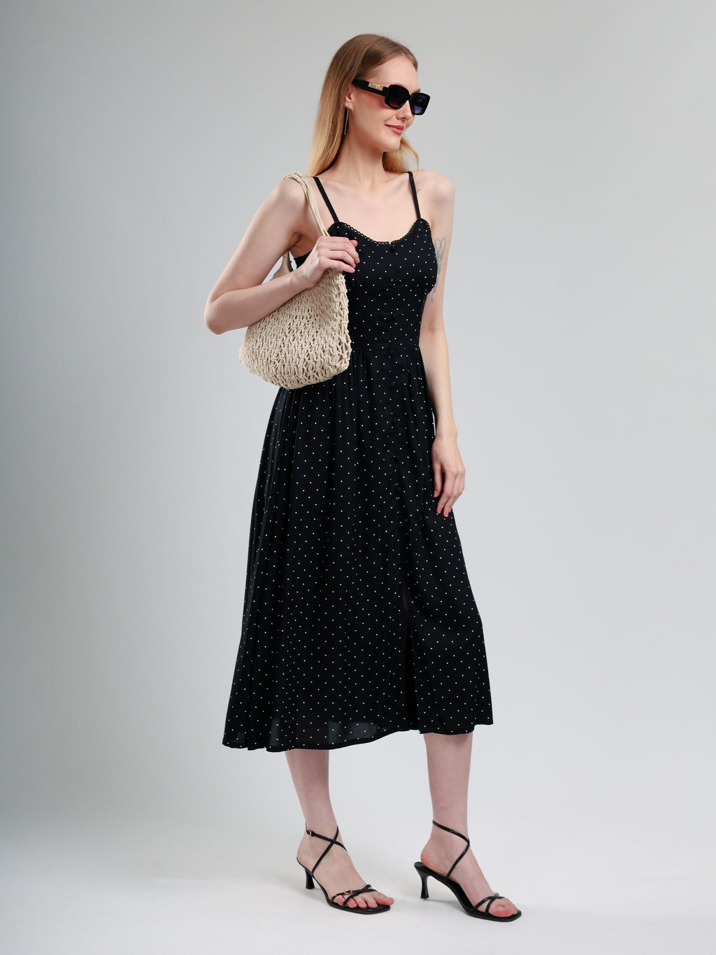 Cory Edge Amara day dress- Polka Dot