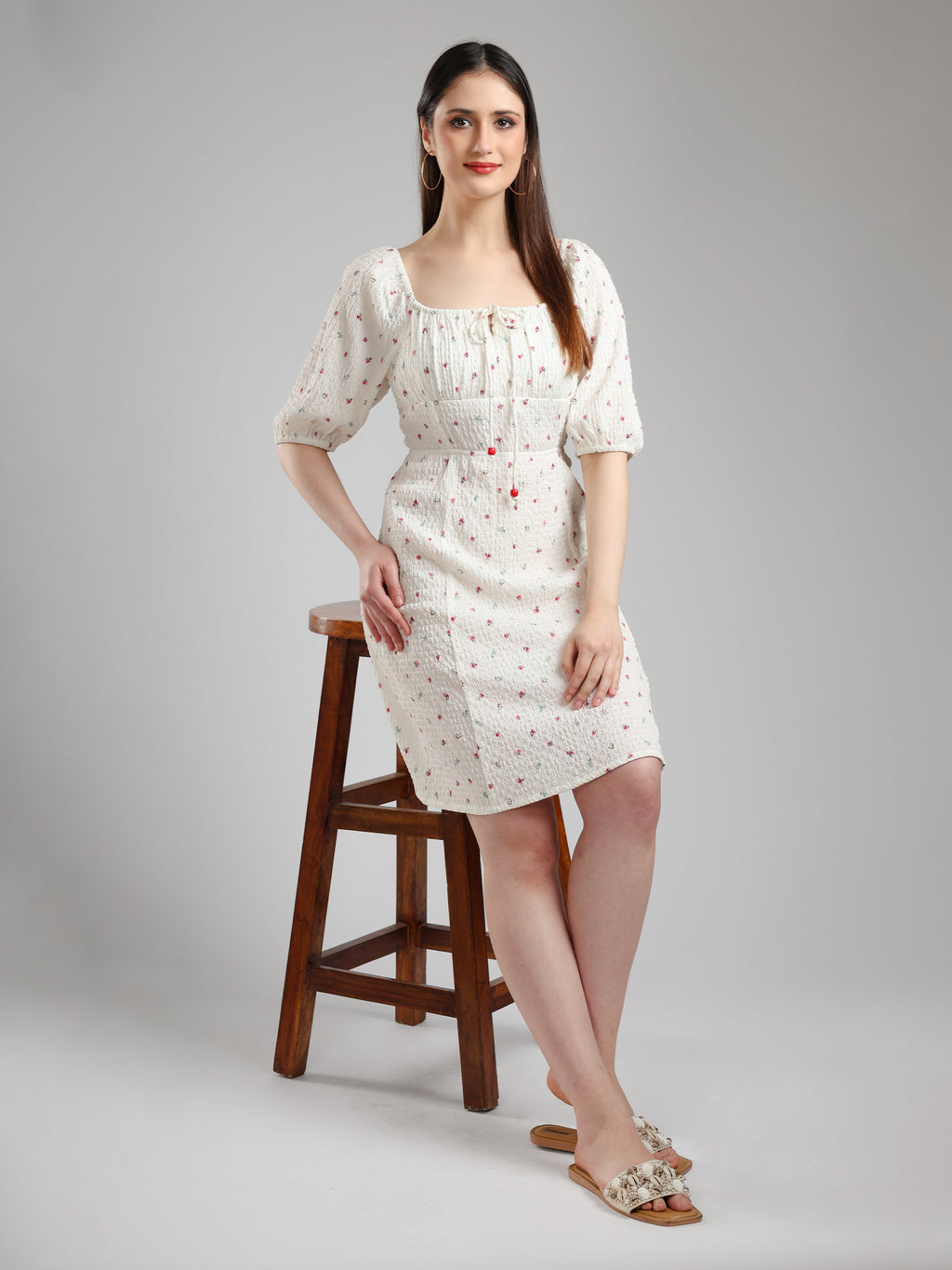 Lara Floral Printed Dress