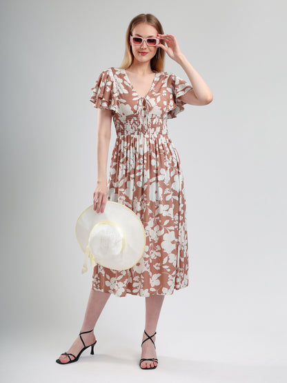 Cory Edge Garden muse dress- Floral printed