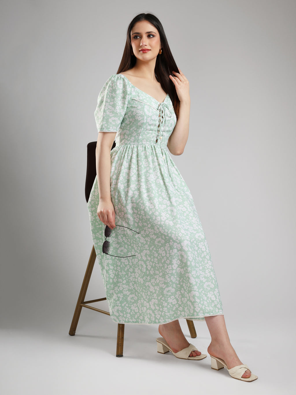 Miraya Floral Dress