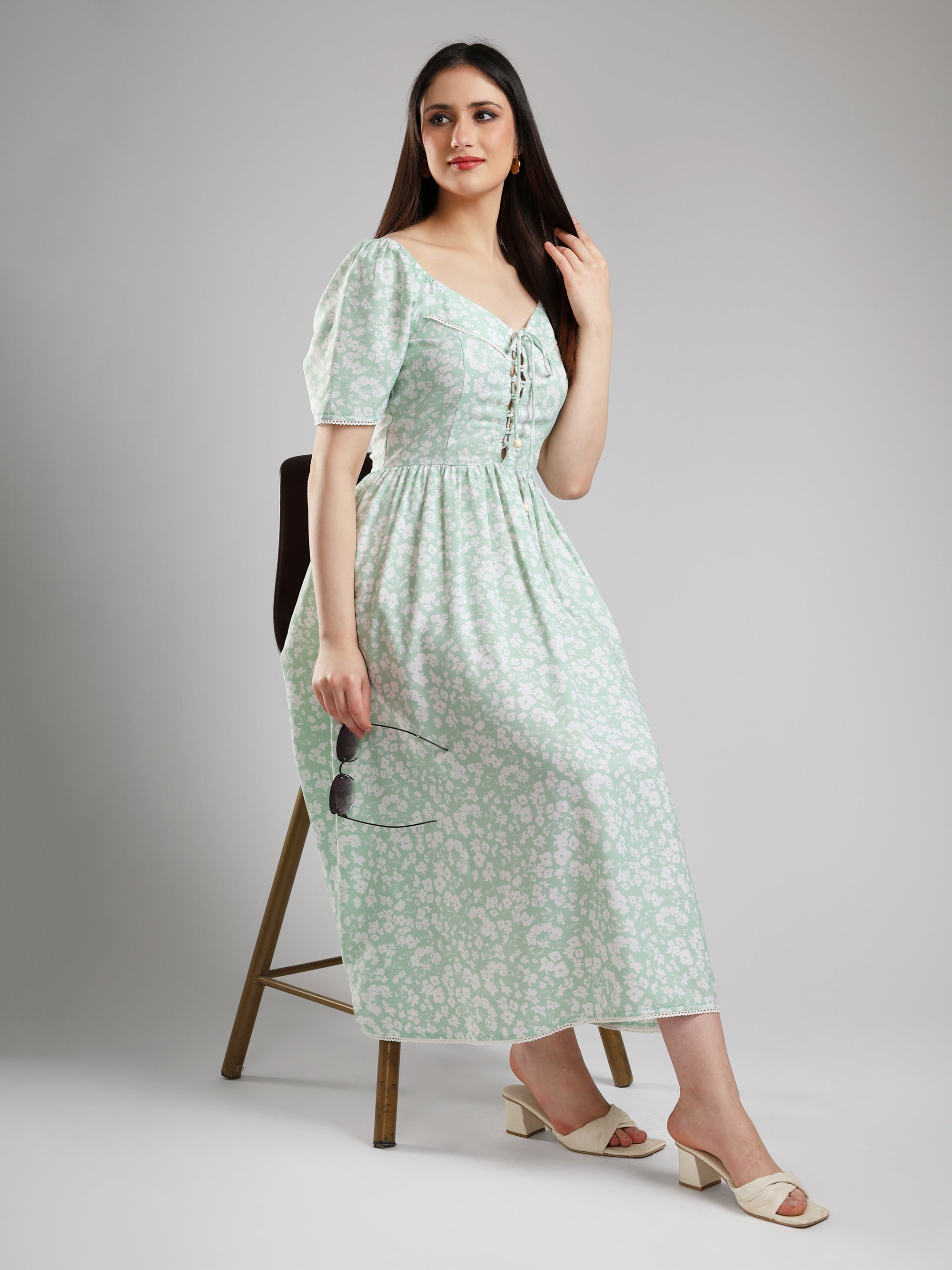 Miraya Floral Dress
