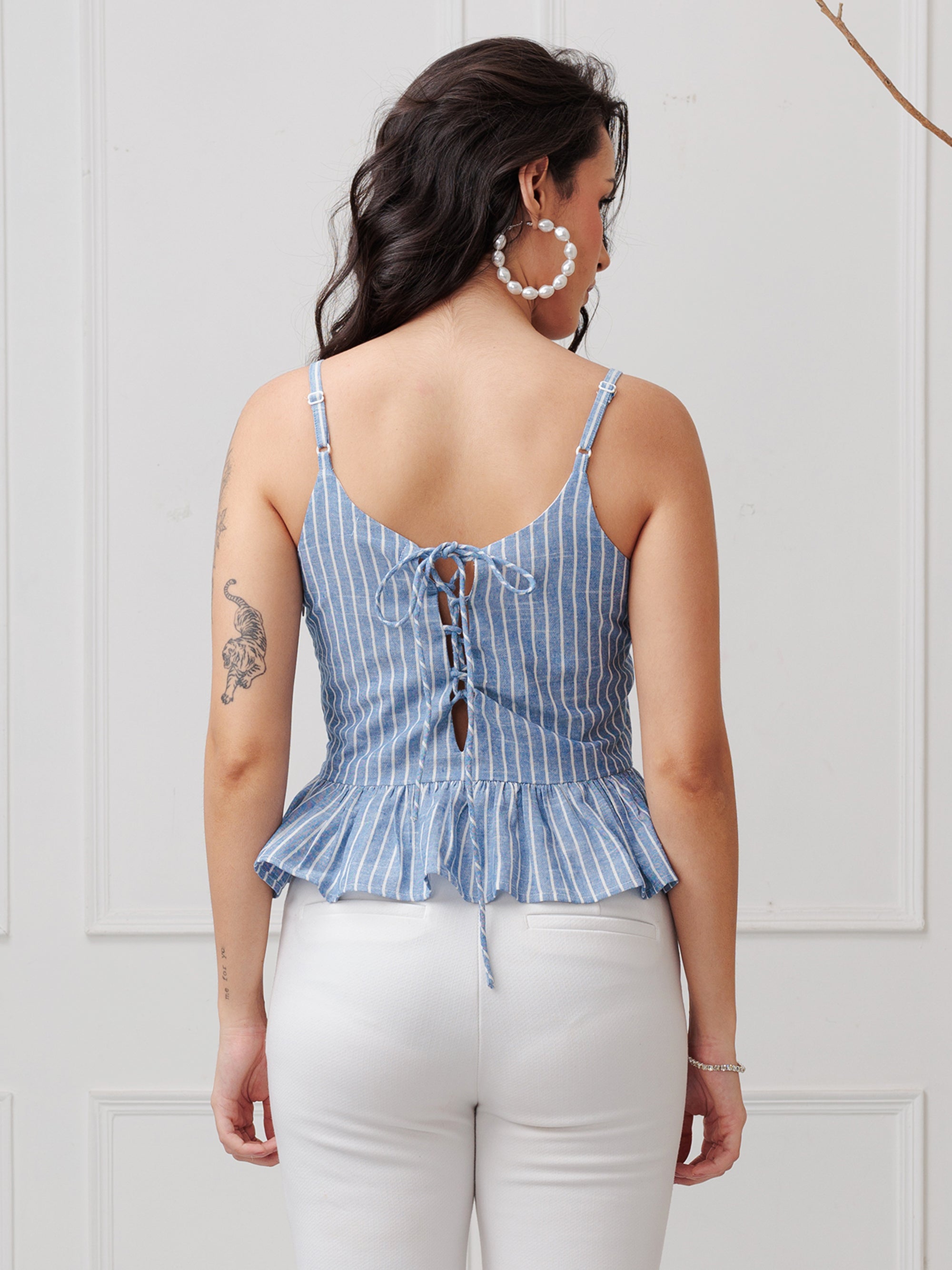 BACK TIE-UP DESIGN TOP