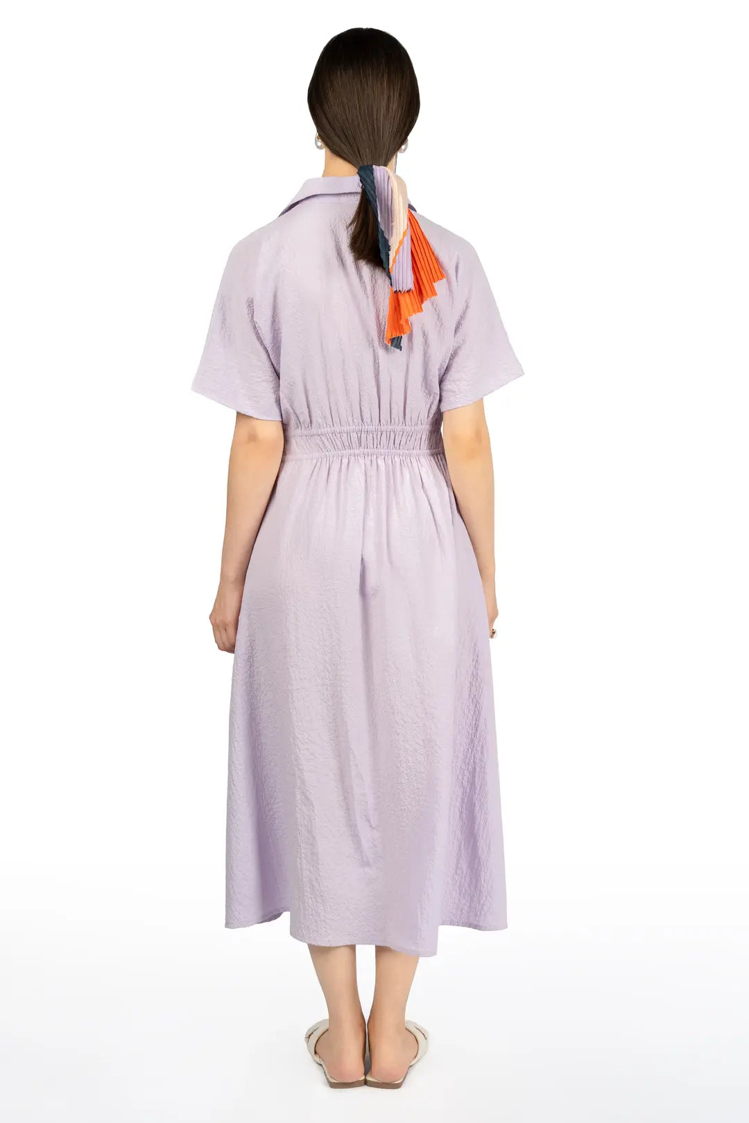 slim fit dress slacks Flare Sleeves Light Purple Tulle Long Prom Dress Y6377 – Simplepromdress main image 1