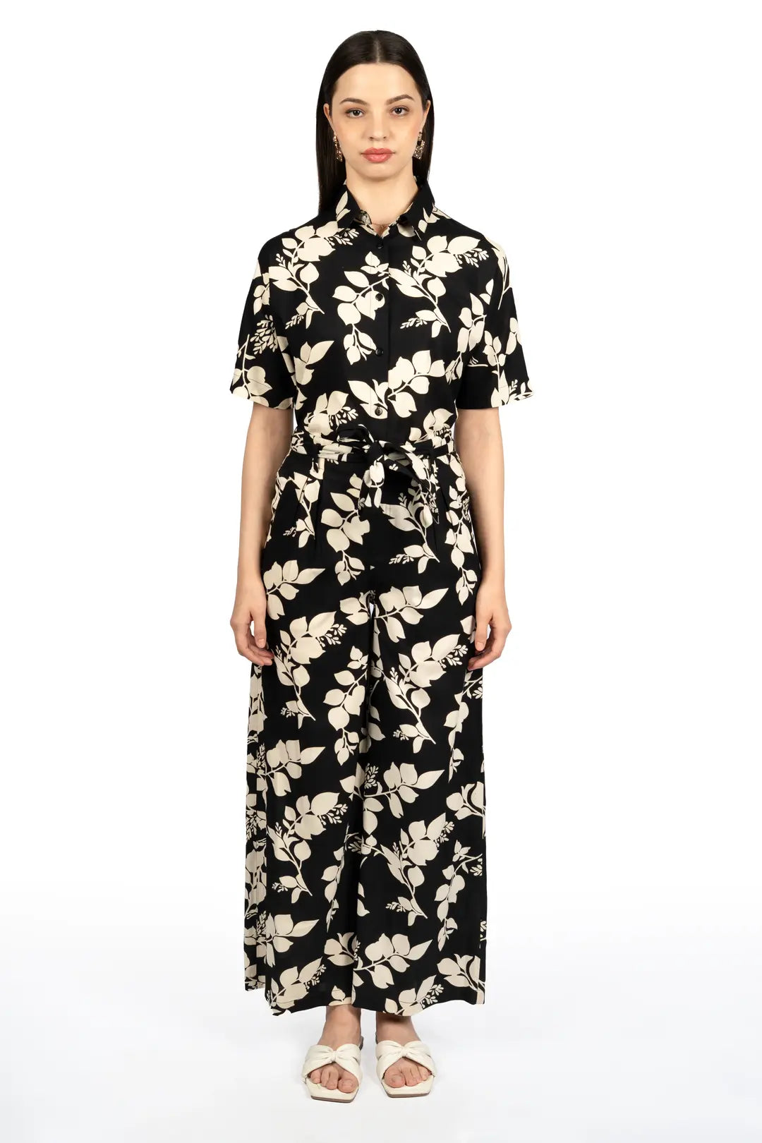 Flora Noir Co-ord Set