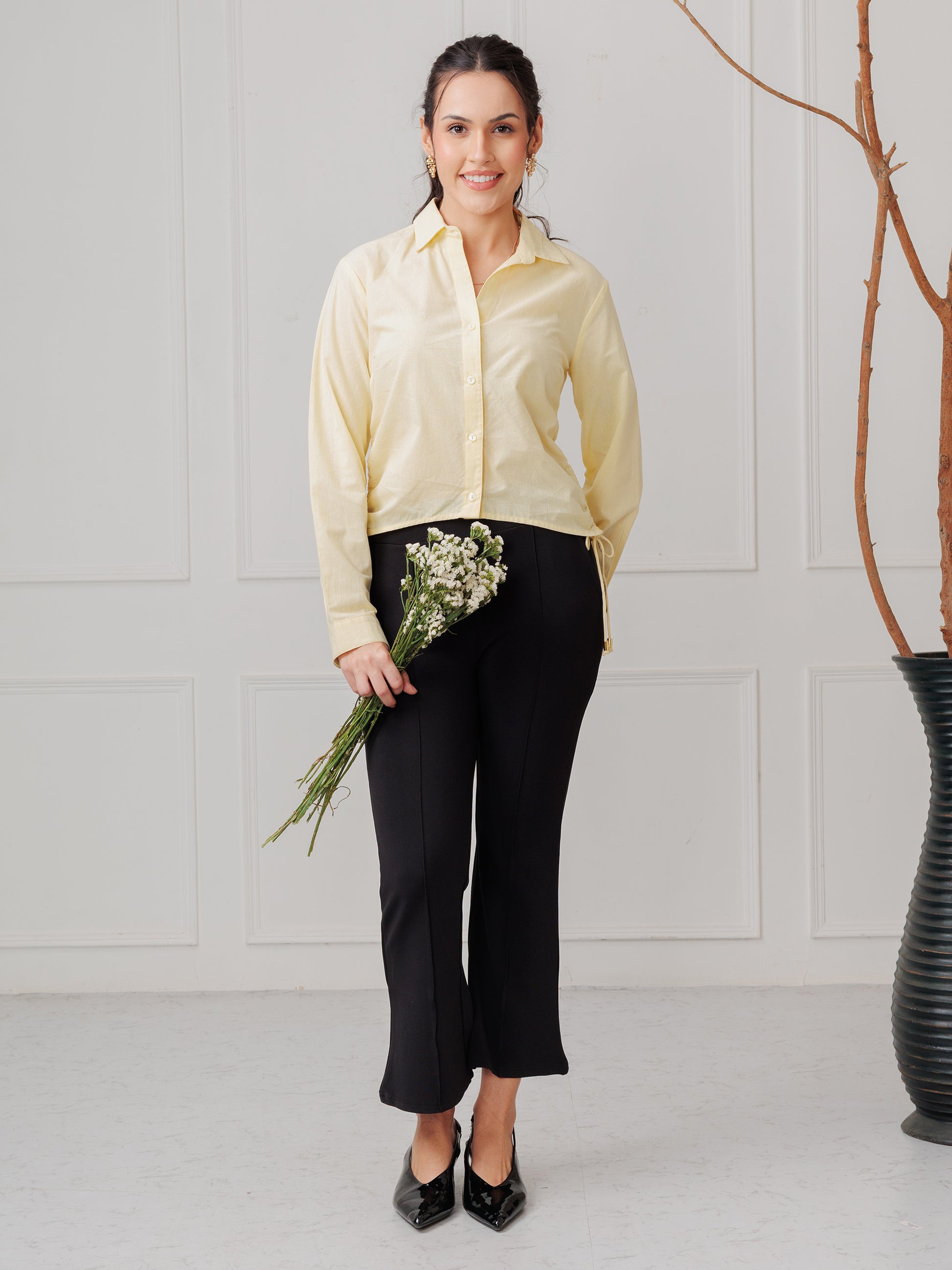 CUFFED LONG SLEEVE SHIRT