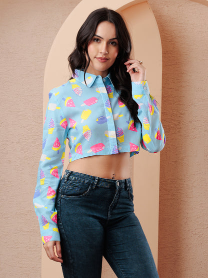 Fashion Crop Shirt for Women