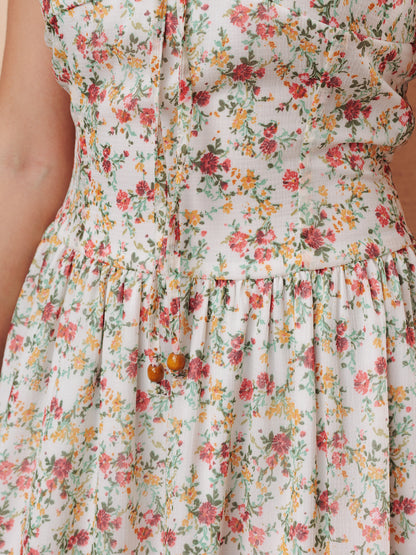 Casual Floral Maxi Dress